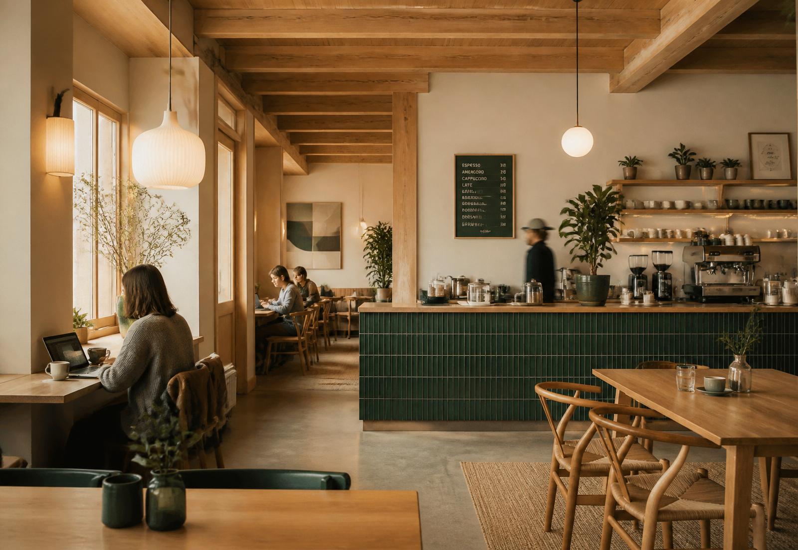 Café interior